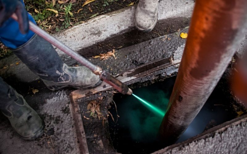 Sewer Line Hydrojetting